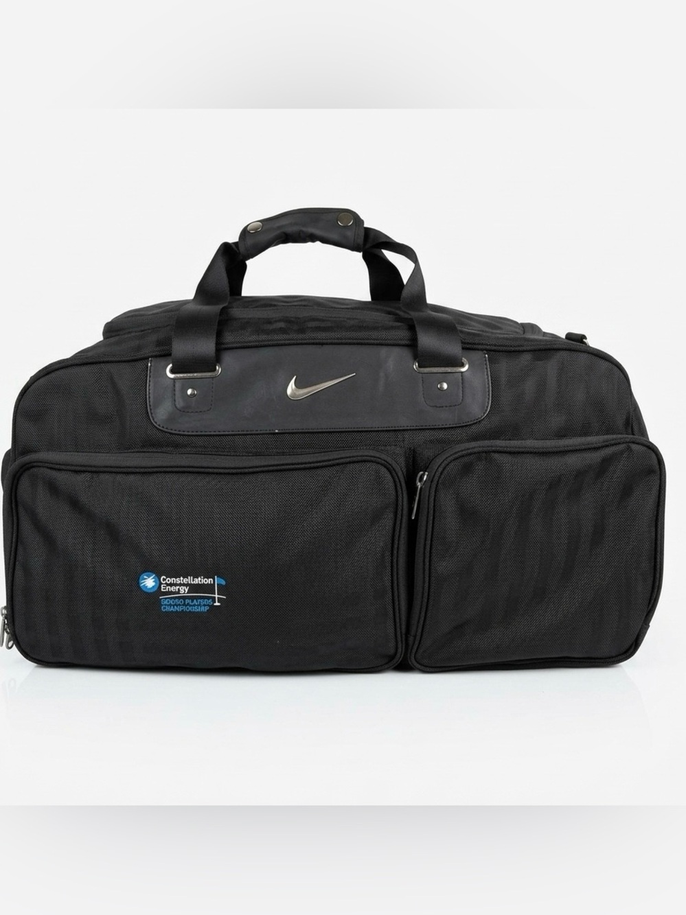 Nike Departure Golf Duffel Bag Black Ballistic Nylon